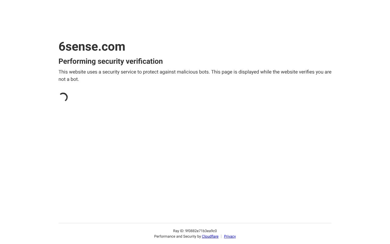 6sense homepage - enterprise account-based marketing platform with AI-powered buying stage predictions